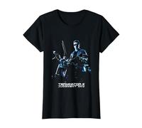 Poster théâtral Terminator 2 Judgement Day T-Shirt, Femme, Noir, XS