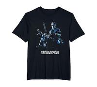 Poster théâtral Terminator 2 Judgement Day T-Shirt, Homme Grandes Tailles, Noir, 4X Tall