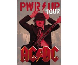 Poster tour AC/DC PWR UP 61 x 91,5 cm plus poster Ü 61 x 91,5 cm