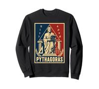 Poster Triangle d'équation mathématique de Pythagore 3 4 5 Sweatshirt
