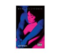 Poster TV Girl Who Really Cares - Couverture de l'album - Poster sur toile - Décoration murale pour salon, chambre à coucher - Style sans cadre - 30 x 45 cm