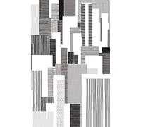 Poster vertical XL déco BLOCKS 150 x 240 cm | Trompe l'œil Déco murale Qualité HD Scenolia