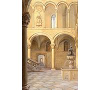 Poster vertical XL déco CASTELLO 150 x 240 cm | Trompe l'œil Déco murale Qualité HD Scenolia