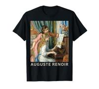 Poster vintage Auguste Renoir Deux jeunes filles au piano T-Shirt