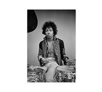 Poster vintage de la chanteuse Jimi Hendrix Rock An Poster sur toile Décoration de chambre à coucher Paysage sportif Bureau Décoration de chambre Cadeau Poster sur toile Décoration murale pour salon
