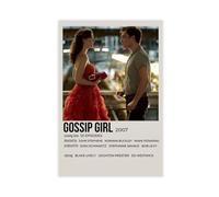 Poster vintage de la série Gossip Girl (15) sur toile - Décoration murale pour salon, chambre à coucher - Style sans cadre - 30 x 45 cm
