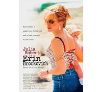 Poster vintage du film Erin Brockovich Julia Roberts - Photo murale A4