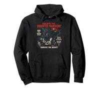 Poster Vintage du Film « Haunted Mansion Escape » Sweat à Capuche