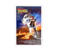 Poster vintage emblématique du film Retour vers le futur 0 - Décoration pour chambre à coucher, bureau, chambre - Cadeau - 30 x 45 cm