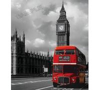 Poster vintage London Red Bus Big Ben Photo murale A4