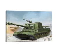 Poster vintage « Object 268 » - Impression sur toile murale moderne et résistante aux chars - Pour chambre à coucher - 50 x 75 cm