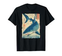 Poster Vintage représentant Un Requin Japonais Ukiyo-e T-Shirt