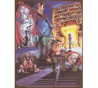 Poster vintage Stephen King - Plaque murale publicitaire en métal - 20,3 x 30,5 cm - SP332