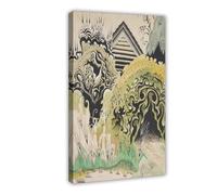 Poster vintage sur toile avec chœur d'insectes 30 x 45 cm
