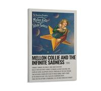 Poster vintage The Smashing Pumpkins Mellon Collie And The Infinite Sadness- Impression esthétique rétro parfaite pour salon, chambre à coucher, bureau, studio à domicile, style cadre - 40 x 60 cm