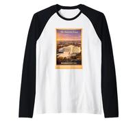 Poster Vintage Washington DC Cour suprême aérienne de Voyage Manche Raglan