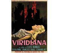 Poster Viridiana Luis Bunuel Silvia Pinal Espagne Vintage Film Affiche Mur Art Photos Toile Peinture Décor À La Maison 50X70Cm Pas De Cadre
