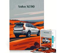 Poster Volvo XC SUV,Puzzle de 1000 pièces,Jeu de réflexion,découpe Experte,Artisanat Fascinant pour Les Moments de détente (38x52cm)