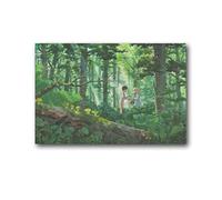 Poster When Marnie Was There Anime Studio Ghibli Peinture sur toile Poster Décoration murale Décoration moderne 20 x 30 cm