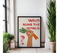 Poster - who runs the world