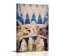 Poster William Blake - When The Morning Stars Sang Together - Décoration murale moderne - 20 x 30 cm