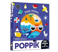 Poster xxl 500 stickers couleurs et formes multi-coloured TU