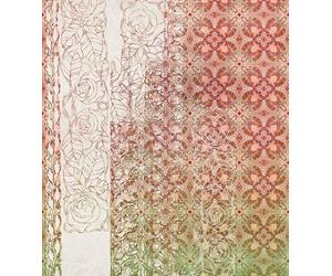 Poster XXL Impression Numérique, 250cm x 280cm, Art Nouveau Rouge