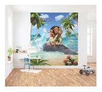 Poster XXL - KOMAR - Disney Vaiana - Plage - 250x280 cm - Multicolore - Intérieur