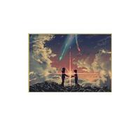 Poster Your Name (Kimi No Na Wa) Anime Japonais - 42 x 30 cm (Style 05) G