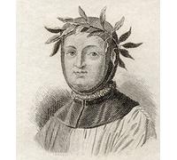 Posterazzi Francesco Petrarca 1304 à 1374. Poète et humaniste de la Renaissance italienne, du dictionnaire historique de Crabb publié 1825. Poster (14 x 15)