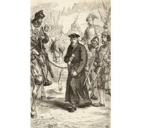 Posterazzi Jérôme de Prague de 1379 à 1416 en chaînes sur son chemin vers la prison. Théologien tchèque. du livre des martyrs. Poster imprimé par John Foxe publié C.1865. (22 x 36)