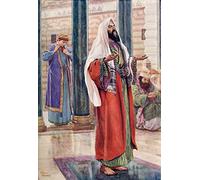 Posterazzi La parabole du pharisien et du public. D'un livre de Palestine moderne. Affiche imprimée par Richard Penlake Publié C.1910. (30,5 x 43,2 cm)