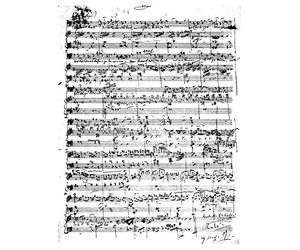 Posterazzi Nrichard Wagner (1813-1883). /Ngerman Composer. Manuscrit pour l'acte II de « Siegfried » 1857. Poster imprimé par (18 x 24 cm)