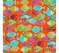 Posterazzi Poster Poisson Orange par Sharon Turner (61 x 61 cm)
