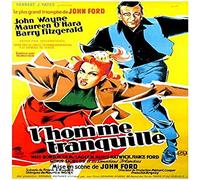 Posterazzi The Quiet Man (Aka L'Homme Tranquille) From Left : Maureen O'Hara John Wayne présenté en français 1952. Affiche de film Masterprint (28 x 43 cm)