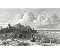 Posterazzi Une vue de Jaffa Palestine au XIXe siècle. De El Mundo En La Mano Publié 1875. Poster Print (36 x 22)