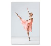 Postereck - 0421 - Ballet, danseuse, ballerine, danse classique. Art Mural Impression - Décoration danse, artistique, Canvas - Affiche - 3:2 30,0 cm x 20,0 cm