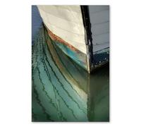 Postereck - 0432 - Coque de bateau, reflet, lac, rivière, eau. Art Mural Impression - Décoration marine, nature, Canvas - Affiche - 4:3 40,0 cm x 30,0 cm