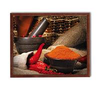 postergaleria Tableau dans cadre | Affiche | Moderne | Art mural | Différents thèmes 40 x 50 cm (piment)