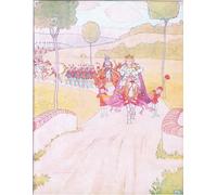 POSTERIIk Affiches D'illustration Affiche Mur Art chevaux du roi etles hommes du roi ne pouvaient pas assembler Humpty par Leonard Leslie Brooke Pour la Décoration de Bureau 60x90cm