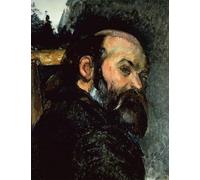 POSTERIIk Célèbre Moderne Mur Art Tableaux Posters Autoportrait de Paul Cézanne Paysage Toile Affiche Pour la Décoration Murale 60x90cm