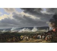 POSTERIIk Célèbre Moderne Mur Art Tableaux Posters Bataille de Jemappes Novembre par Horace Vernet Paysage Toile Affiche Pour la Décoration du Salon 60x90cm