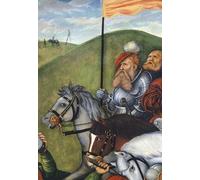 POSTERIIk Célèbre Moderne Mur Art Tableaux Posters Chemin du Calvaire par Lucas l'Ancien Cranach Paysage Toile Affiche Pour la Décoration de Bureau 60x90cm