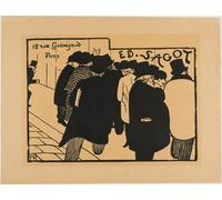POSTERIIk Célèbre Moderne Mur Art Tableaux Posters Estampe Fanciers de Félix Edouard Vallotton Paysage Toile Affiche Pour la Décoration Murale 60x90cm