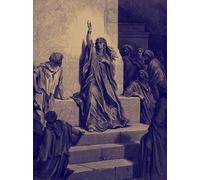 POSTERIIk Célèbre Moderne Mur Art Tableaux Posters La chanson de Déborah de Gustave Doré Paysage Toile Affiche Pour la Décoration du Salon 60x90cm