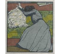 POSTERIIk Célèbre Moderne Mur Art Tableaux Posters le coussin de Max Kurzweil Paysage Toile Affiche Pour la Décoration du Salon 60x90cm