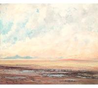 POSTERIIk Célèbre Moderne Mur Art Tableaux Posters Marine de Gustave Courbet Paysage Toile Affiche Pour la Décoration de Bureau 60x90cm