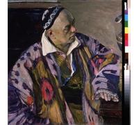 POSTERIIk Célèbre Moderne Mur Art Tableaux Posters Portrait De L'architecte Alexei Chtchousev par Mikhail Vasilievich Nesterov Paysage Toile Affiche Pour la Décoration du Salon 60x90cm