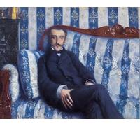 POSTERIIk Célèbre Moderne Mur Art Tableaux Posters Portrait De Monsieur Reyre par Gustave Caillebotte Paysage Toile Affiche Pour la Décoration Murale 60x90cm