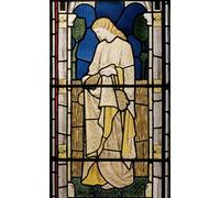 POSTERIIk Célèbre Moderne Mur Art Tableaux Posters Ruth au milieu de l'église de maïs extraterrestre de St Edward the Confessor Cheddleton par William Morris Pour la Décoration Murale 60x90cm